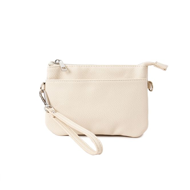 Huvudbild Anna clutch - ljus beige