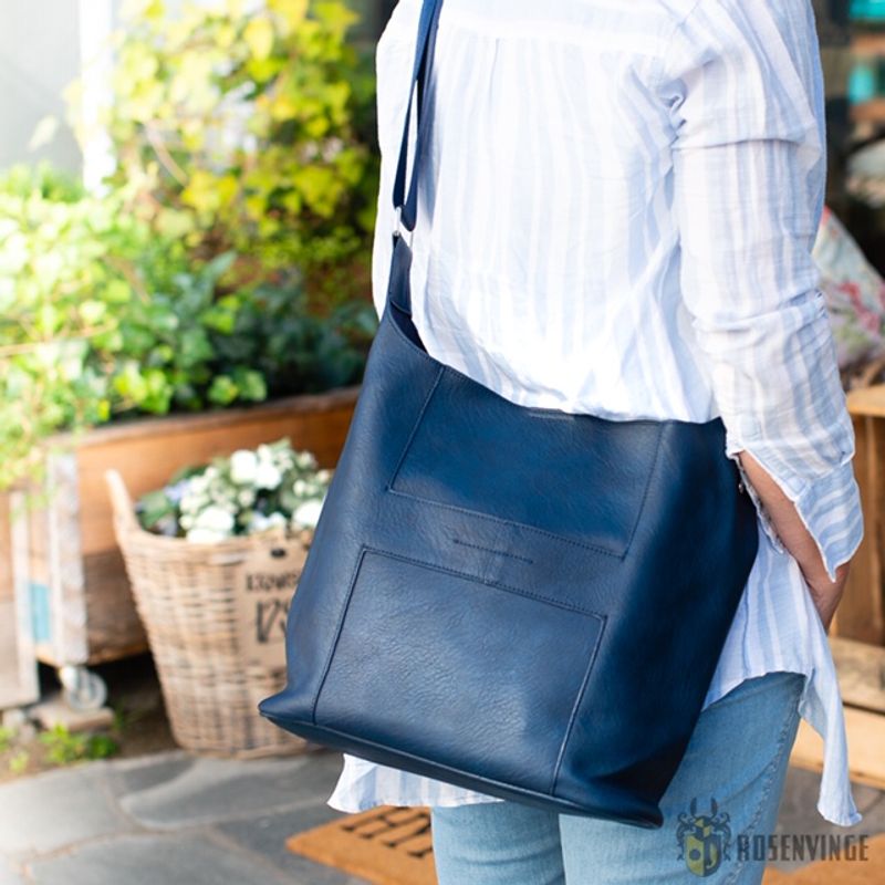 Anna stor crossbag - beige