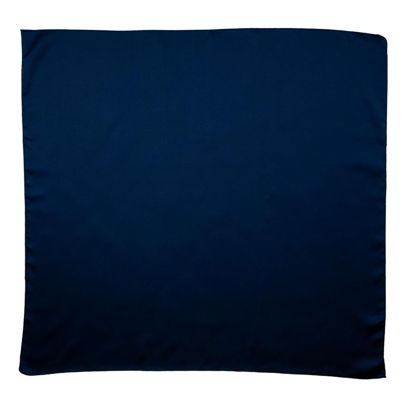 Lite skjerf ensfarget - marineblå
