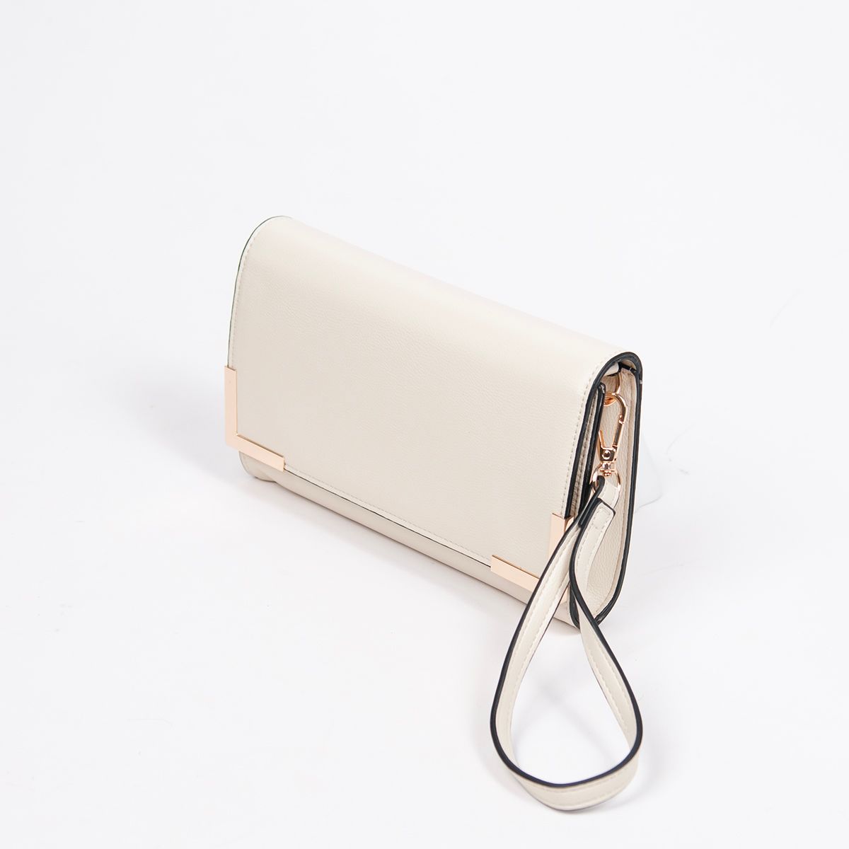 Happy party clutch - lys beige