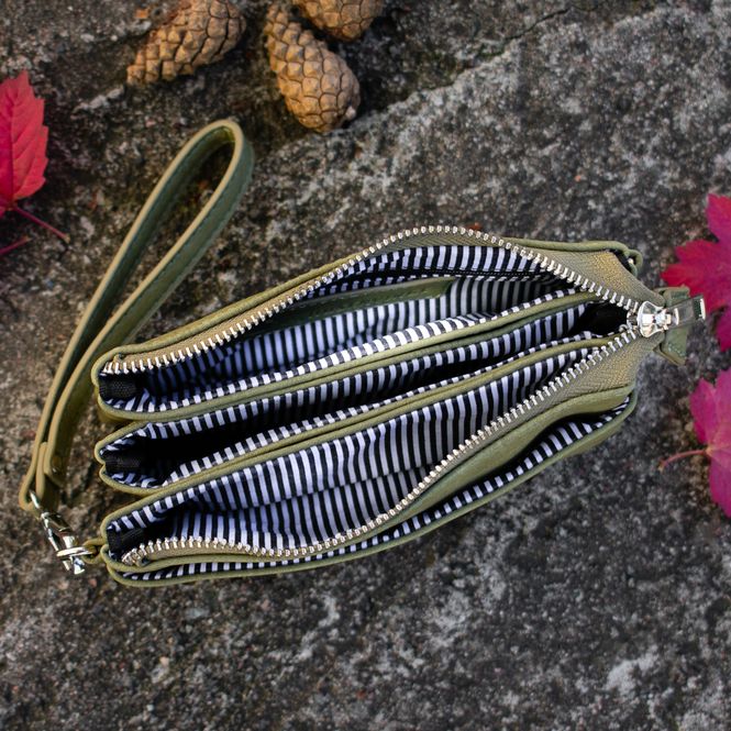 Huvudbild Anna clutch - ockragul