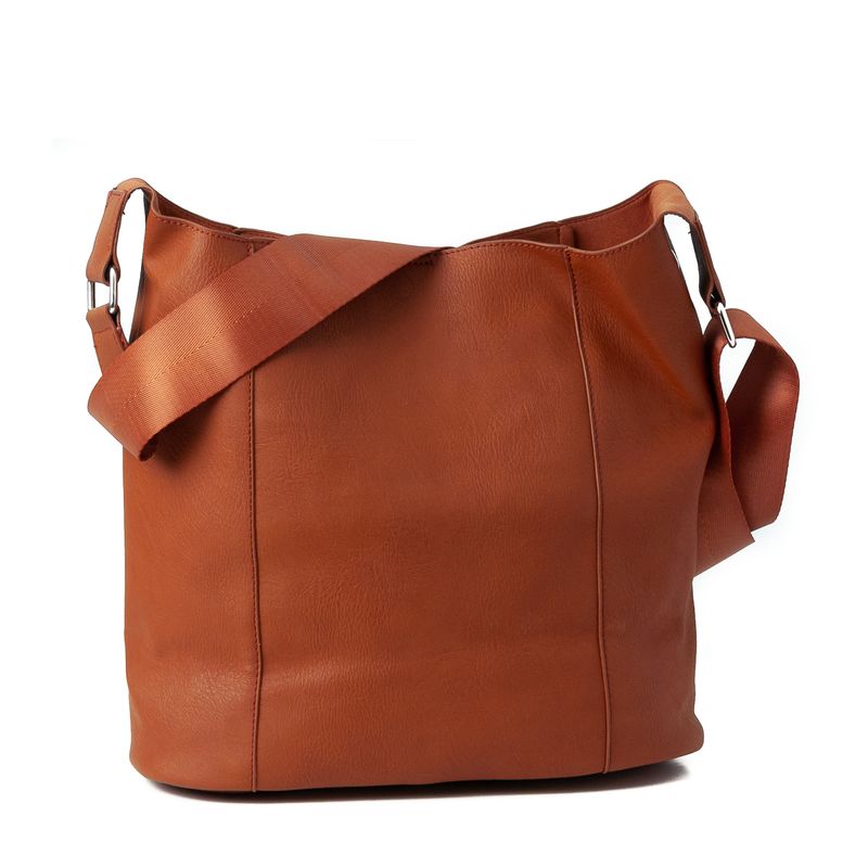 Anna stor crossbodyväska - mörk orange