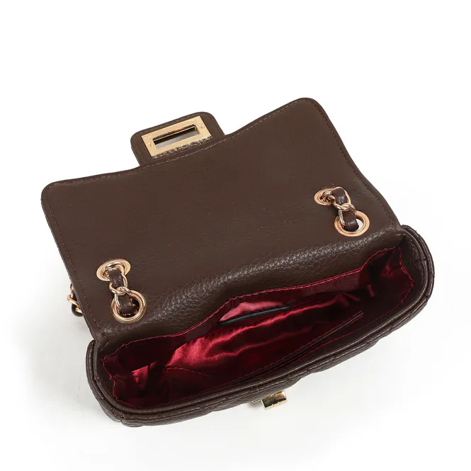 Hovedbilde Evita liten clutch brun