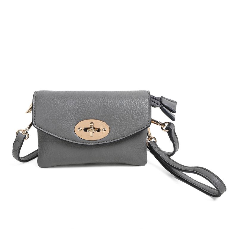 DANIELLA mini clutch - grå