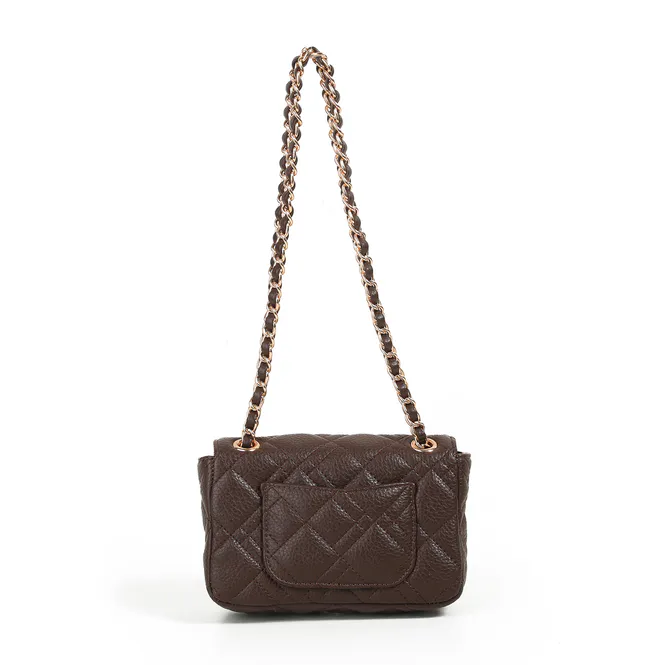 Hovedbilde Evita liten clutch brun