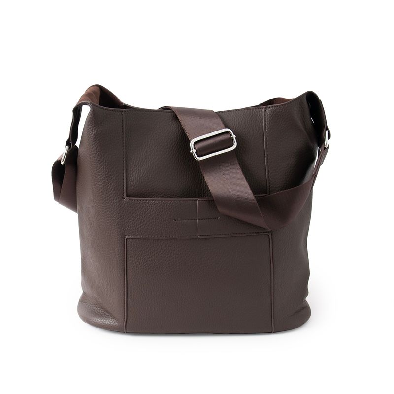 Anna stor crossbag - brun