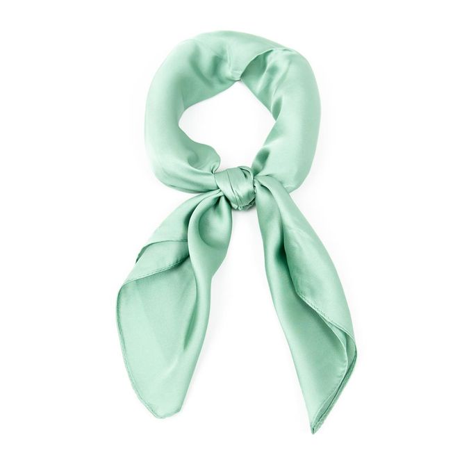 Huvudbild Liten vanlig halsduk - ljus grön