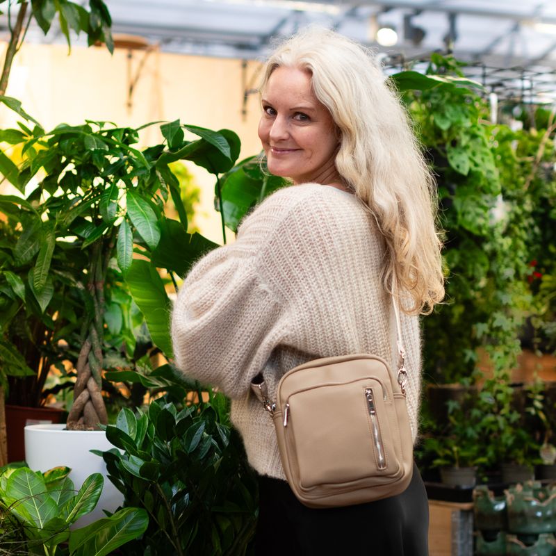 DINA stor citybag - beige