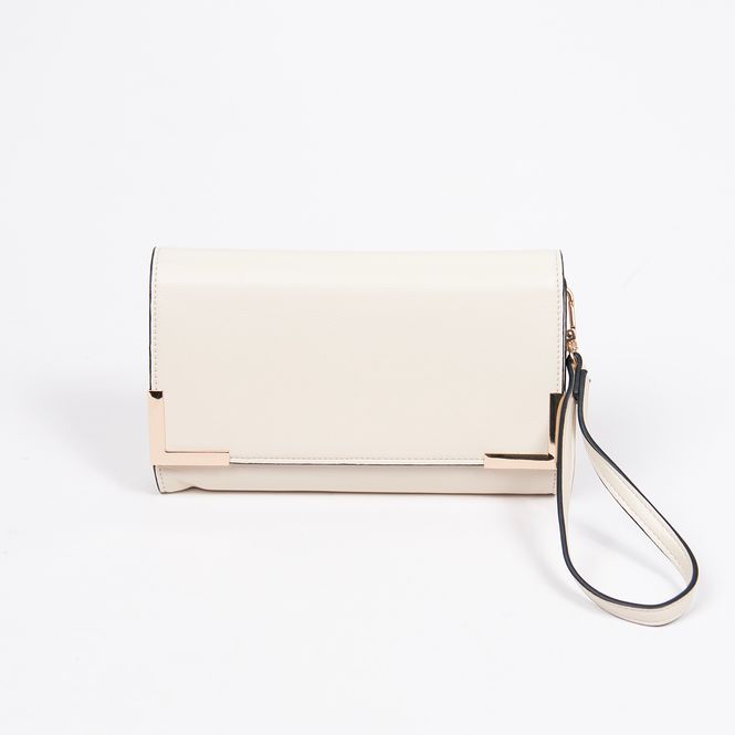 Hovedbilde Happy party clutch - lys beige