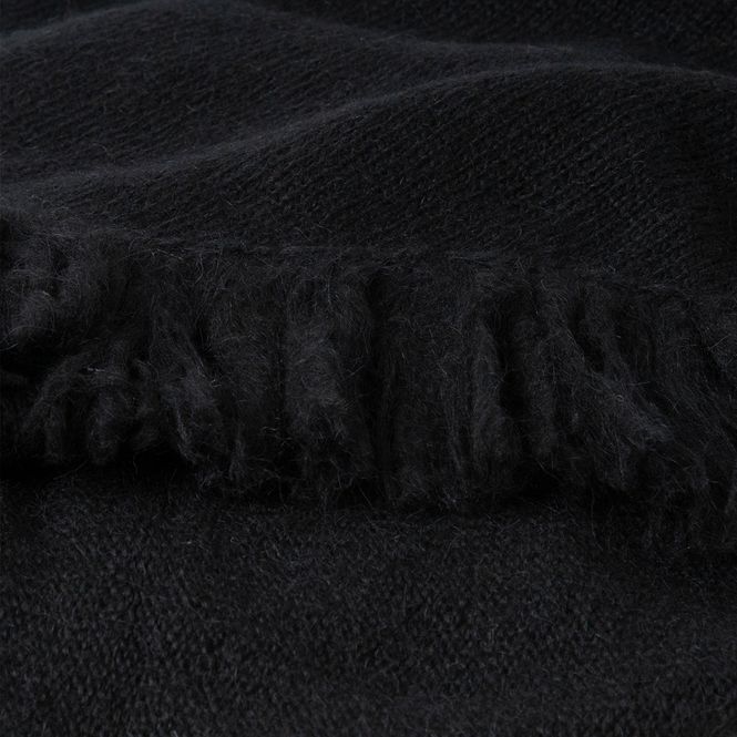 Hovedbilde Sjal i mohairmix - svart