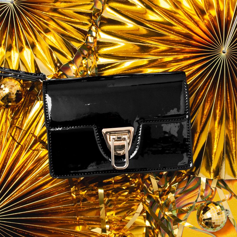 DAKOTA mini clutch - svart