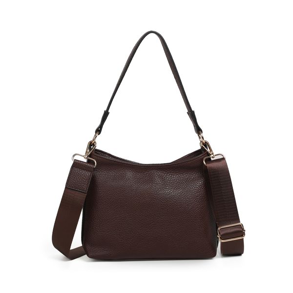 Hovedbilde Himalaya soft bag brun - elegant veske i imitert ...