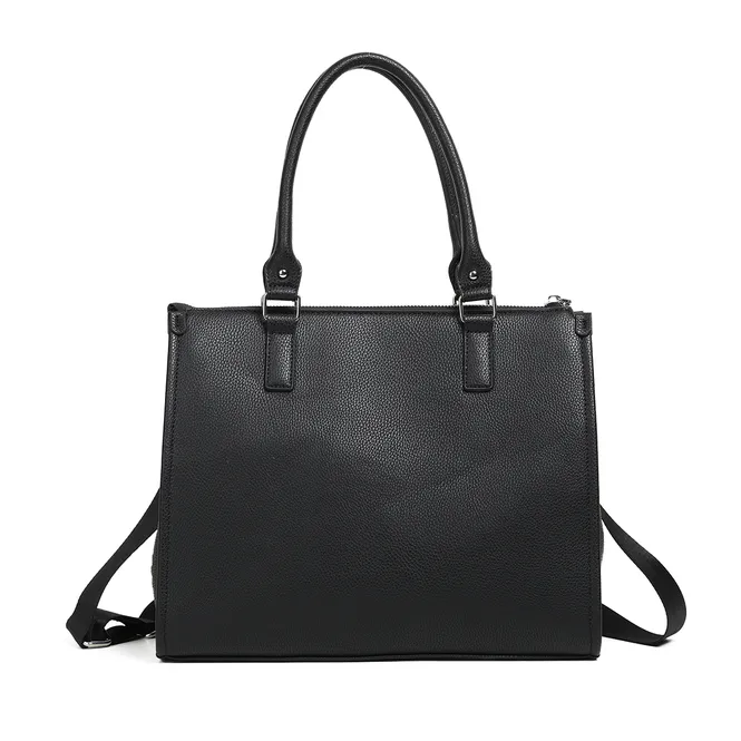 Hovedbilde CATHRINE shopper i imitert skinn, svart