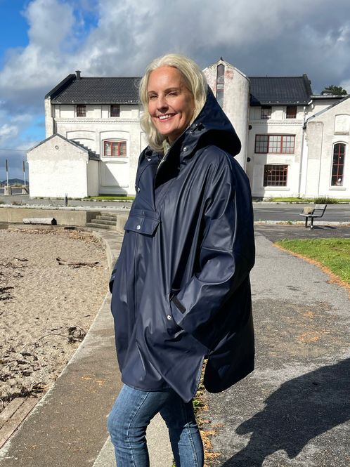 Hovedbilde Regnponcho - marine