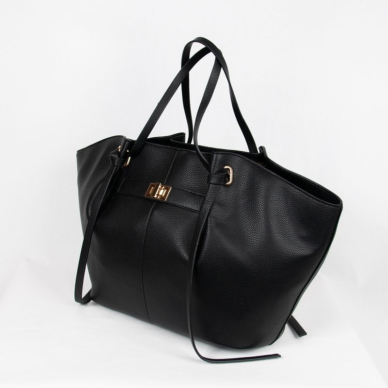 JOSEFINE stor shopper - svart