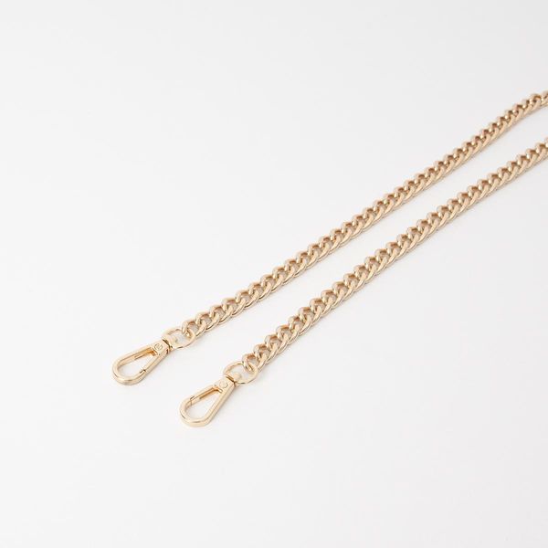 Hovedbilde Skulderrem lang lenke - gullfarget