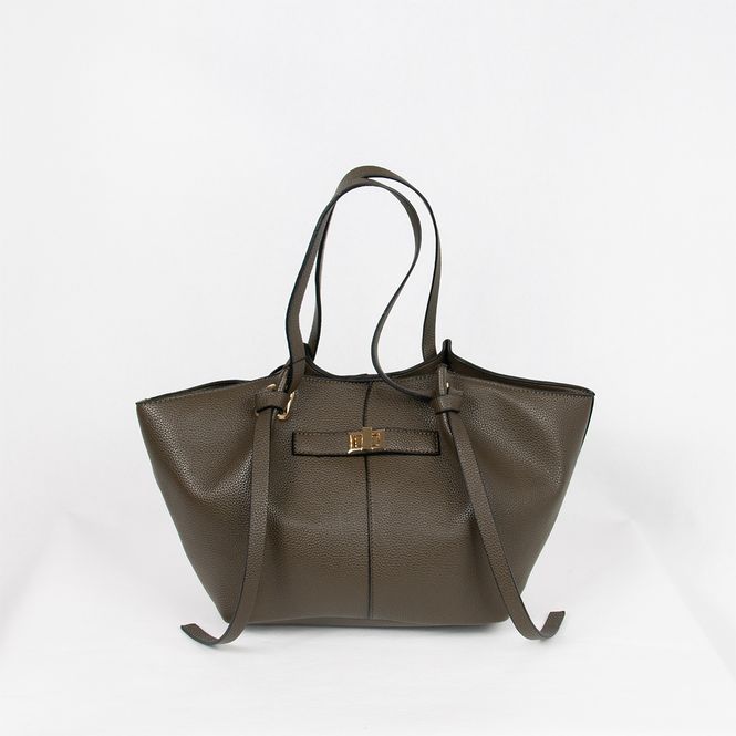 Hovedbilde JOSEFINE shopper - olivengrønn