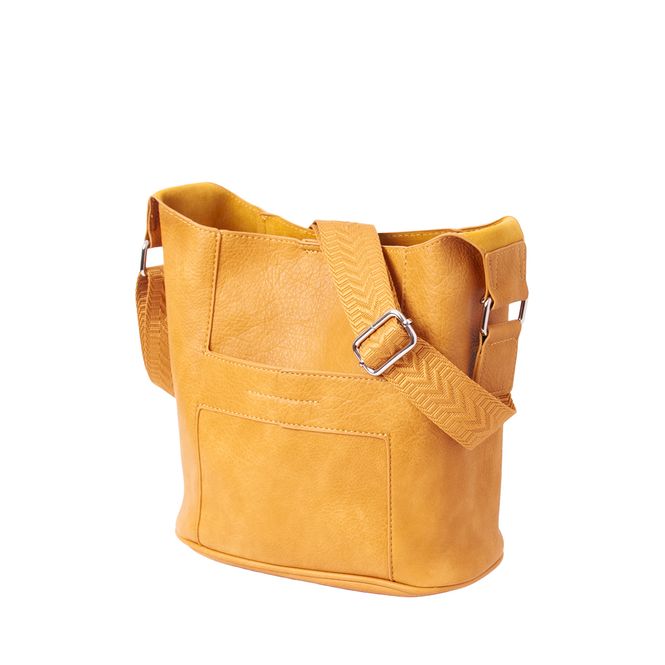 Huvudbild Anna liten crossbodyväska - ockragul