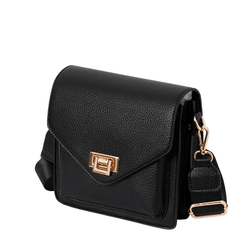 DUBLIN clutch med clipslås - svart