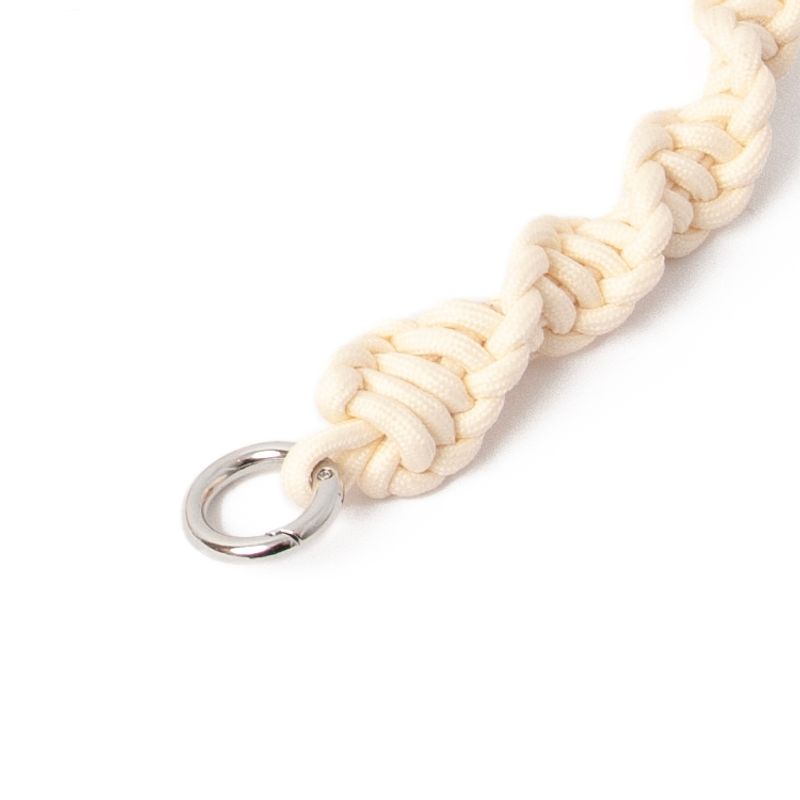 Kort skulderrem makrame - offwhite