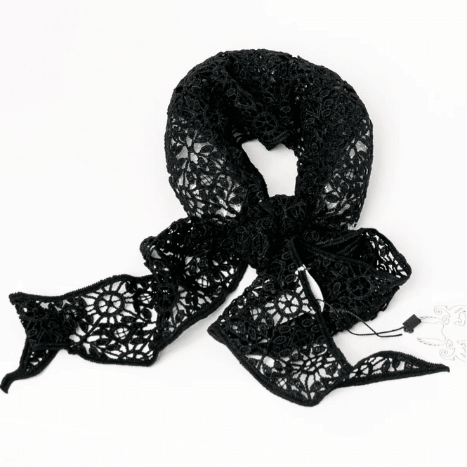Huvudbild Enfärgad sommar­scarf med vävt mönster – 30 ...