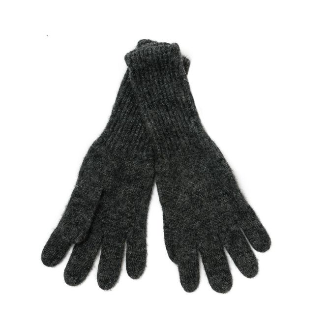 Hovedbilde Lang strikkevante - svart